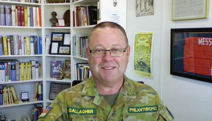 A day in the life of ... Major Brett Gallagher, Chief Commissioner, Red Shield Defence Services